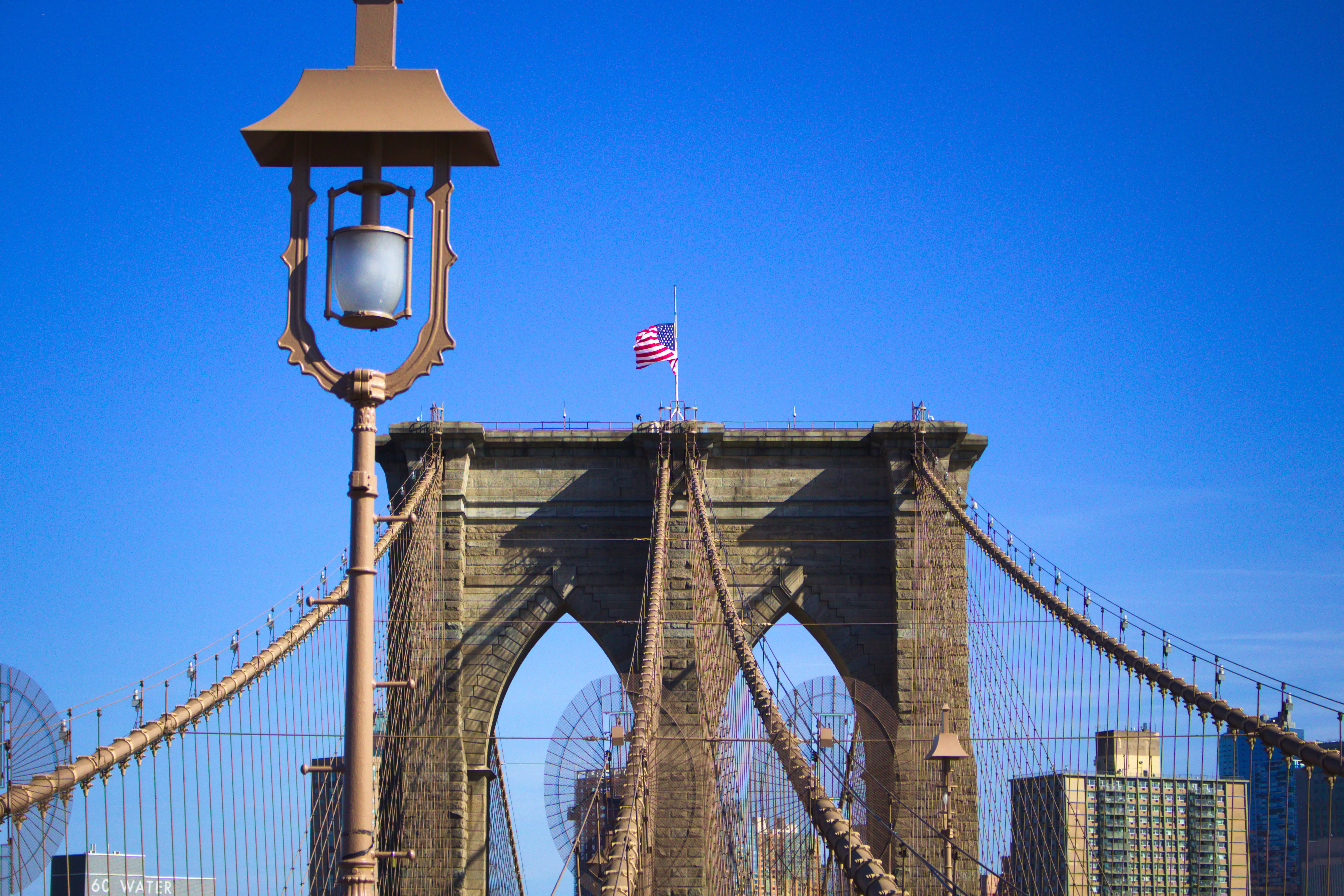 The Brooklyn Bridge in New York City
